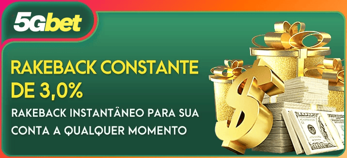 Bônus e prêmios 5GBET
